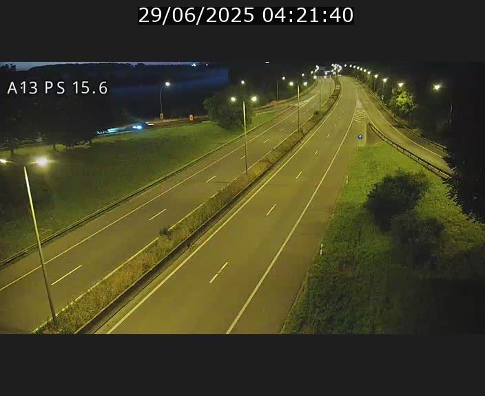 Traffic live webcam Luxembourg Kayl - A13 direction Dudelange - BK 15.6