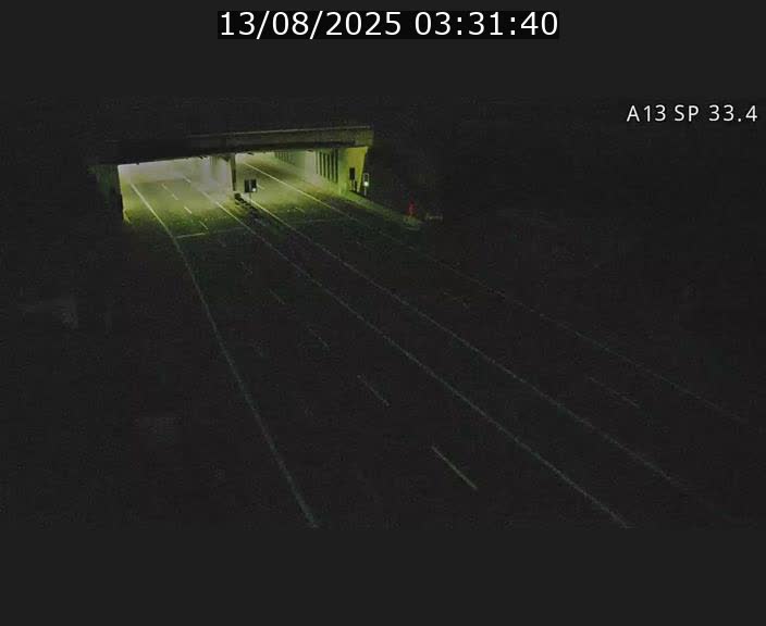 Webcam trafic sur A13 à hauteur d'Altwies en direction de Mondorf-les-bains et en provenance de l'Allemagne