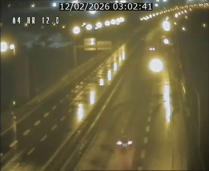 Traffic live webcam Luxembourg Jonction Foetz - A4 - BK 12.0 - direction Esch sur Alzette