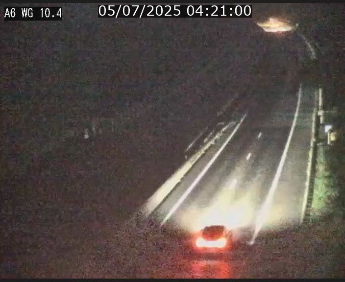 Traffic live webcam Luxembourg Mamer - A6 - BK 10.4 - direction Luxembourg/France/Allemagne