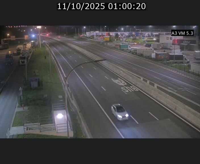 Traffic live webcam Luxembourg Aire de Berchem - A3 - BK 5 - direction France