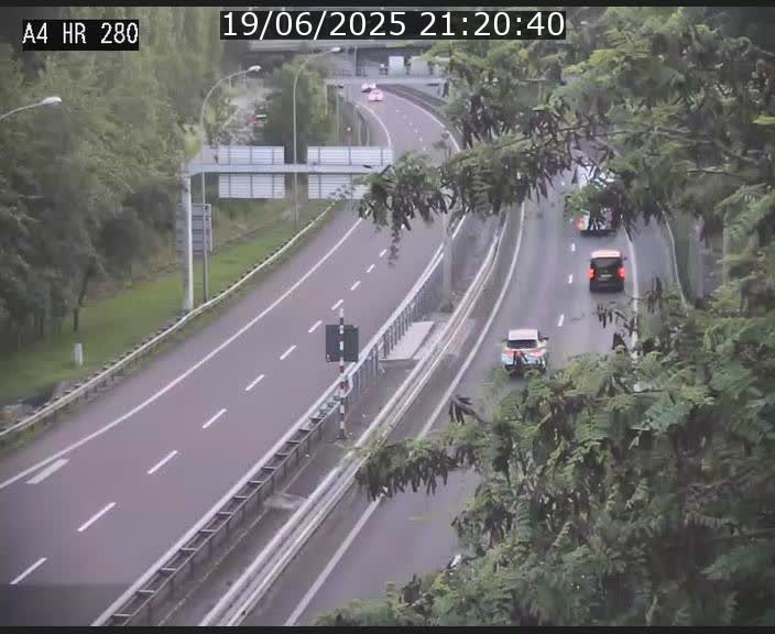 Webcam traffic A4 Luxembourg - BK 0.2 - P+R Bouillon (direction Luxembourg)