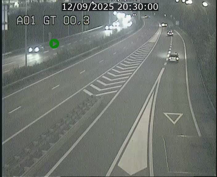 Traffic live webcam Luxembourg Croix de Gasperich - A1 direction Kirchberg - BK 0.3