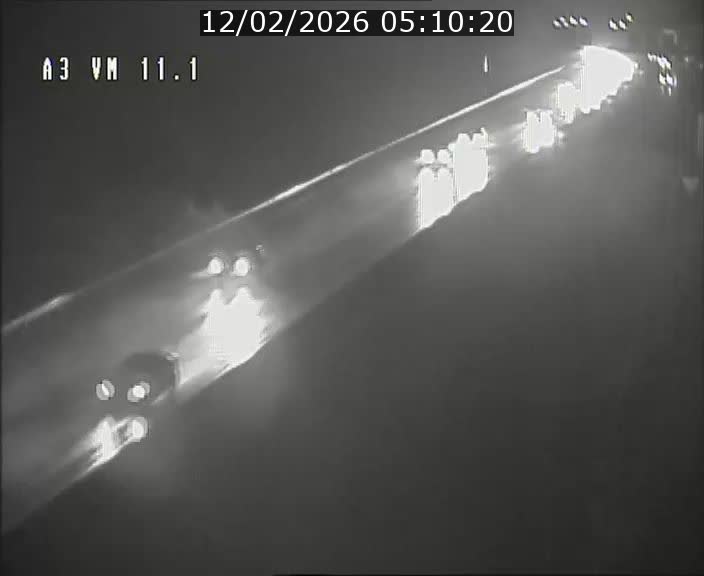 Webcam à la frontière franco-luxembourgeoise, avant la Croix de Bettembourg - BK 11.1 - direction Luxembourg-ville