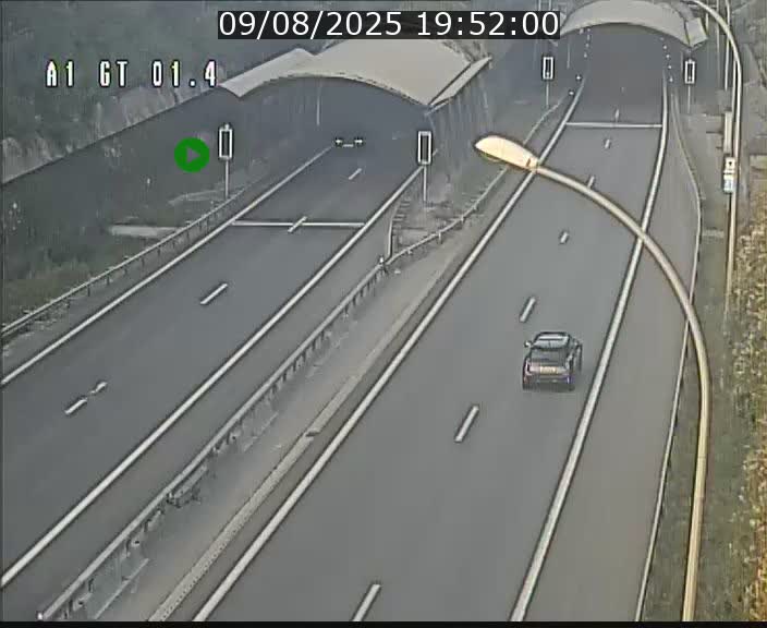 Traffic live webcam Luxembourg Hesperange - A1 direction Kirchberg - BK 1.4