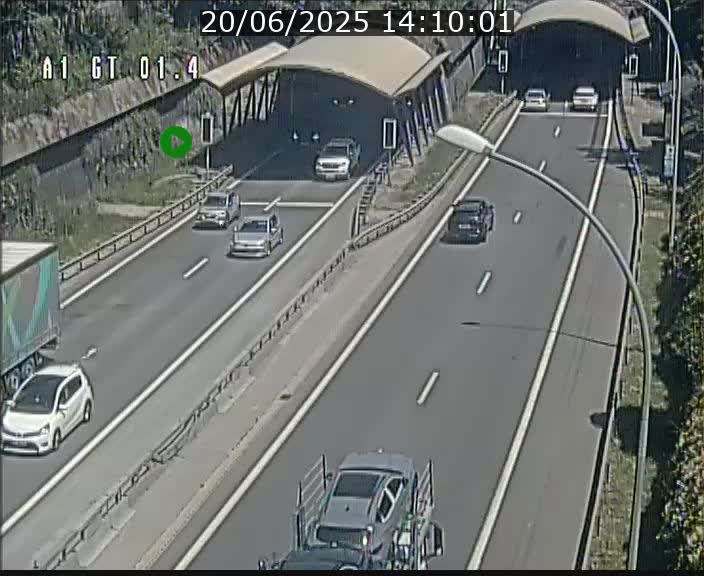 Traffic live webcam Luxembourg Hesperange - A1 direction Kirchberg - BK 1.4