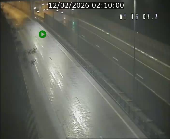 Traffic live webcam Luxembourg Kirchberg - A1 direction Luxembourg-ville - BK 7.7