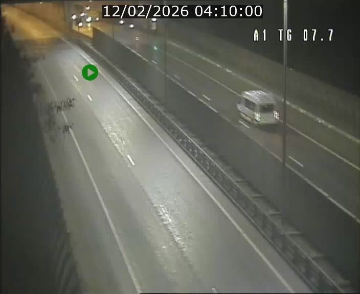 Traffic live webcam Luxembourg Kirchberg - A1 direction Luxembourg-ville - BK 7.7