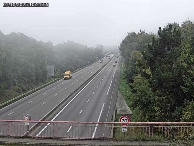 Caméra autoroute France - A33, Houdemont direction Lunéville