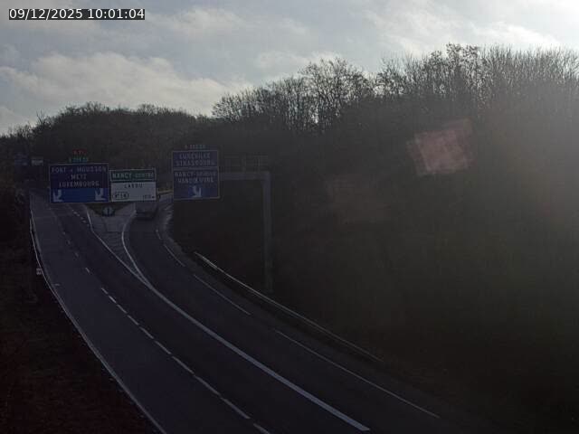 Caméra autoroute France - Biffurcation A31/A33, Laxou direction Nancy