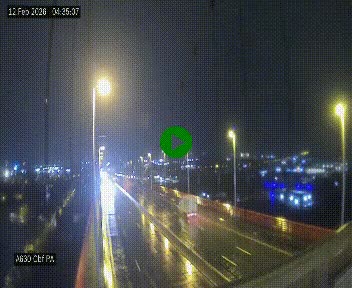 Webcam autoroute sur le périphérique de Bordeaux (A630) au nord de la ville. Caméra située sur le Pont d'Aquitaine.
