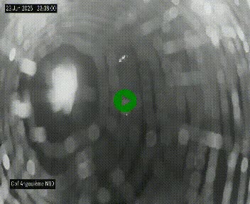 Webcam routière à la fin de la N10, en périphérique ouest d'Angouleme, proche de la jonction avec l'A10