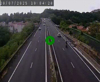 Caméra autoroute A75 à hauteur de Coudes, en direction de Clermont-Ferrand