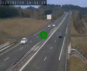 Caméra autoroutière France - A75, Coren, en direction de Montpellier