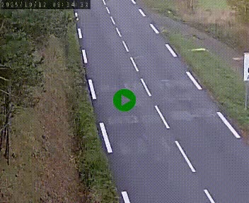 Caméra routière France - N102, au niveau du col de Montmirat à Saint-Etienne-du-Valdonnez à 1039 mètres d'altitude