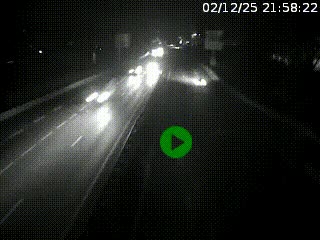 Caméra routière à hauteur des centres commerciaux et de la sortie 14 en direction d'Albertville