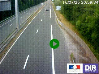 Webcam sur la nationale N90 à Gilly-sur-Isère, en direction et à proximité d'Albertville
