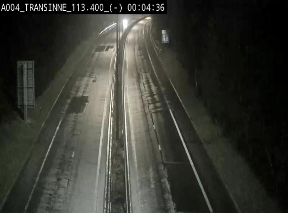 Caméra trafic E411 (A4) - Transinne direction Namur - BK 113.425