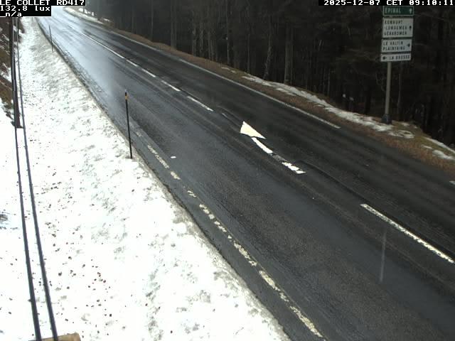 Caméra du Collet sur la route de Colmar (D417)