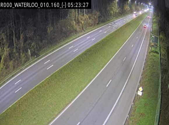 Webcam autoroute Belgique - Waterloo - R0 (ring de Bruxelles) - BK 12.3