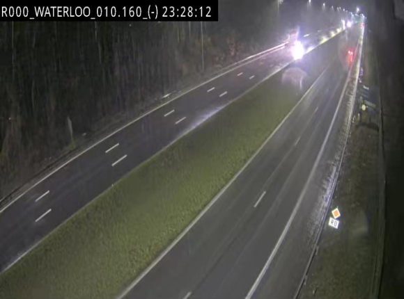 Webcam autoroute Belgique - Waterloo - R0 (ring de Bruxelles) - BK 12.3