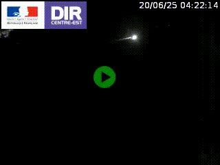 Caméra sur la Nationale 90 (N90) à La Léchère, en direction et à proximité d'Albertville