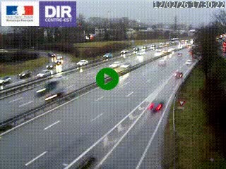 Caméra routière à hauteur de la sortie 15 Chambéry-centre au PK 4,103 en direction d'Albertville