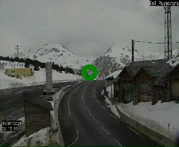 Webcam Col du Puymorens sur N320, en direction de Pas de la Casa (Andorre)