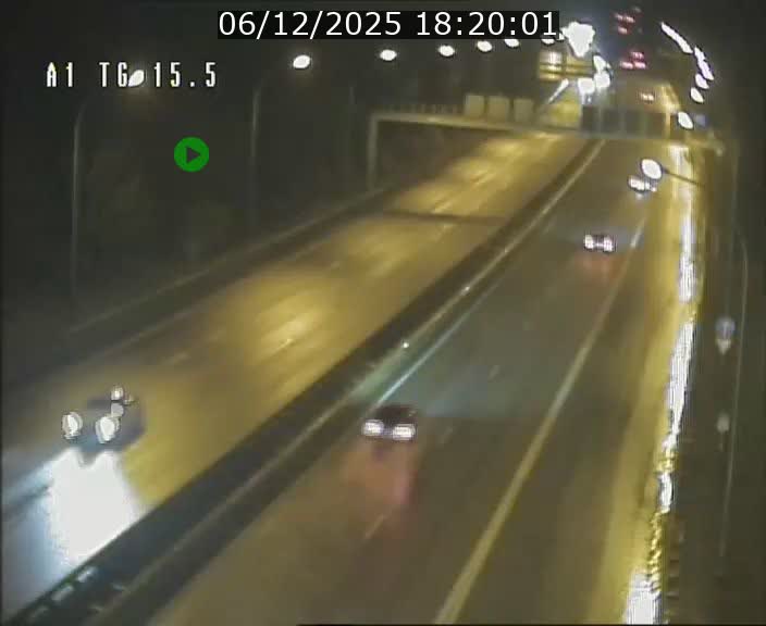 Traffic live webcam Luxembourg Munsbach - A1 direction Luxembourg - BK 15.5