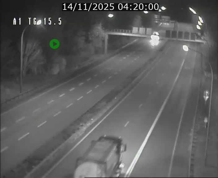 Traffic live webcam Luxembourg Munsbach - A1 direction Luxembourg - BK 15.5