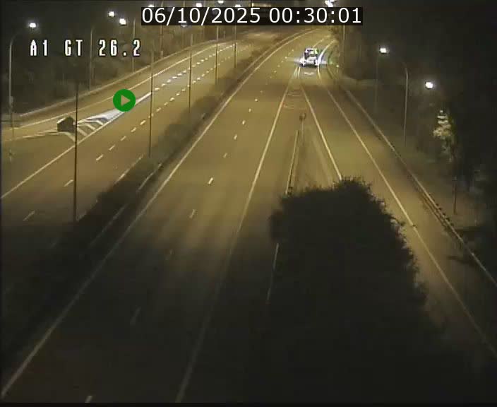 Traffic live webcam Luxembourg Grevenmacher - A1 direction Allemagne - BK 26.2