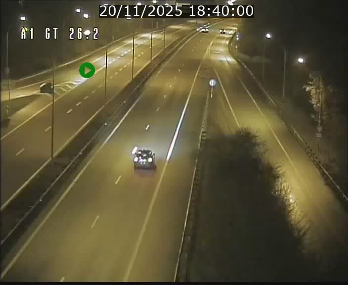 Traffic live webcam Luxembourg Grevenmacher - A1 direction Allemagne - BK 26.2