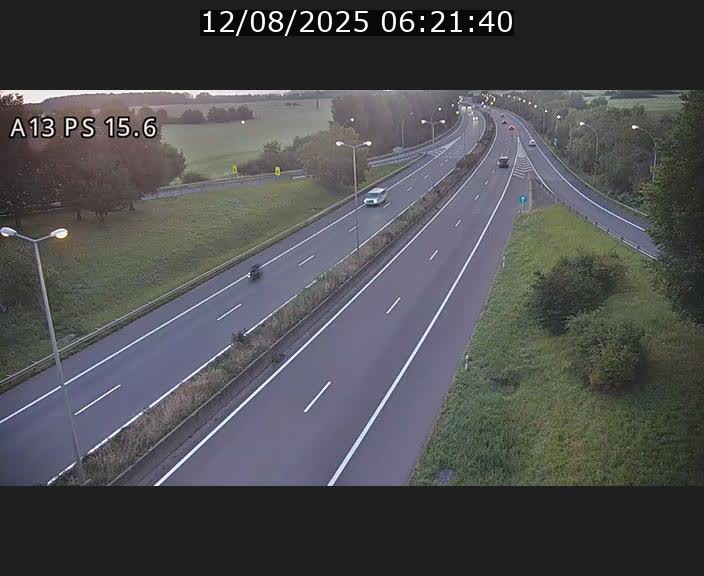 Traffic live webcam Luxembourg Kayl - A13 direction Dudelange - BK 15.6