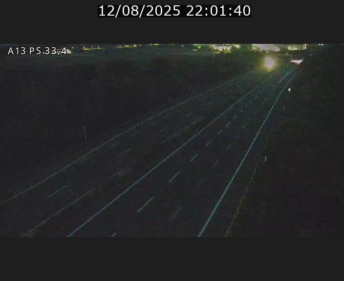 Webcam trafic sur A13 à hauteur de Mondorf-les-Bains en direction d'Altwies
