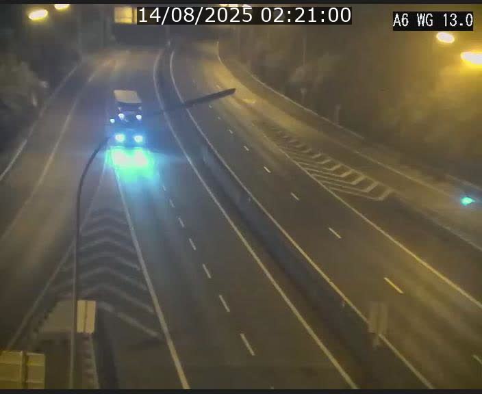 Traffic live webcam Luxembourg Mamer - A6 - BK 13 - direction Luxembourg/France/Allemagne