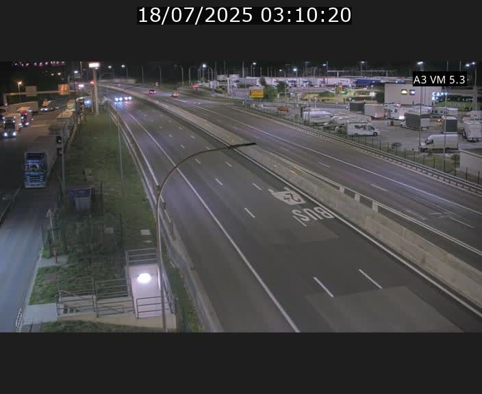 Traffic live webcam Luxembourg Aire de Berchem - A3 - BK 5 - direction France