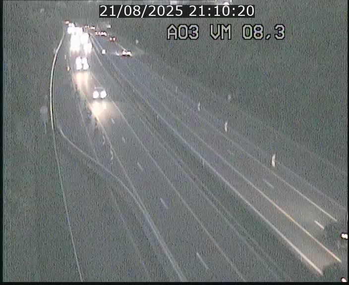 Traffic live webcam Luxembourg Bettembourg - A3 - BK 8.3 - direction France