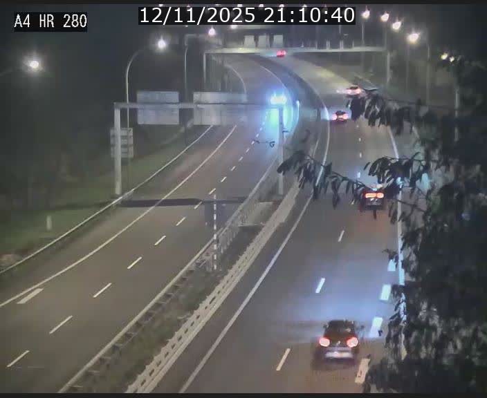 Webcam traffic A4 Luxembourg - BK 0.2 - P+R Bouillon (direction Luxembourg)