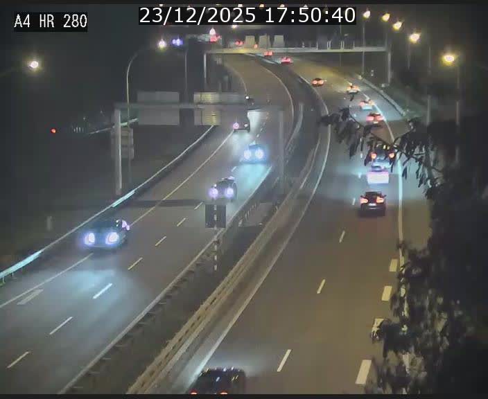 Webcam traffic A4 Luxembourg - BK 0.2 - P+R Bouillon (direction Luxembourg)