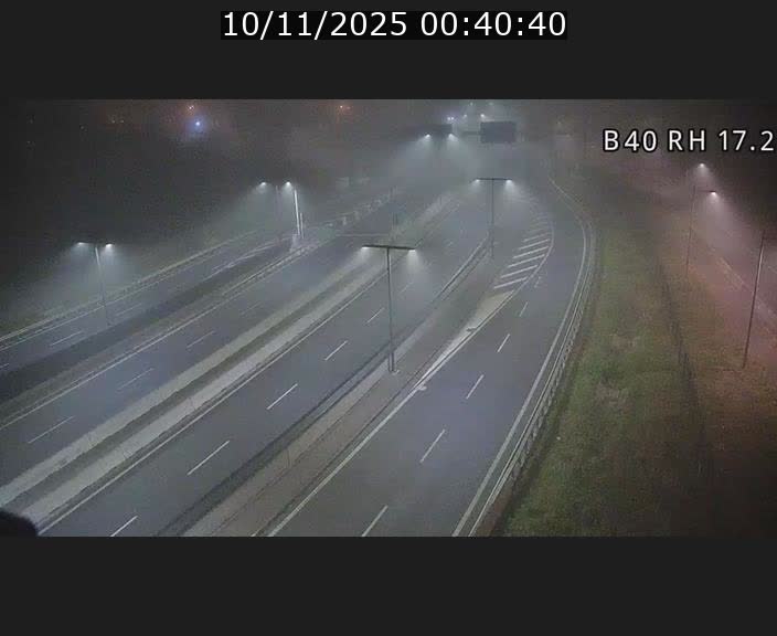 Webcam sur le contournement d'Esch Belval à hauteur de la sortie Université de Luxembourg. Vue orientée vers Luxembourg