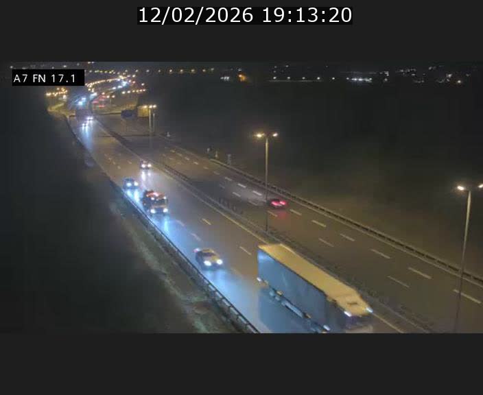 Caméra trafic Luxembourg - A7, Merscherbierg direction Mersch