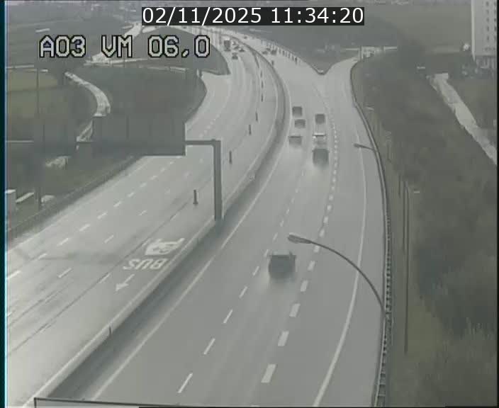 Traffic live webcam Luxembourg Aire de Berchem - A3 - BK 6 - direction France