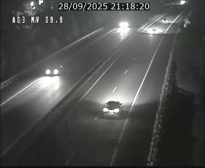 Webcam Autoroute à la Croix de Bettembourg - A3 - BK 9.9 - direction Luxembourg-Ville