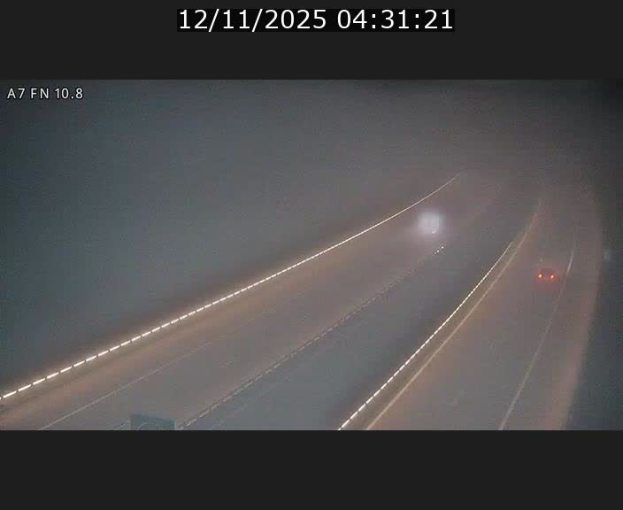 Caméra trafic Luxembourg - A7, Tunnel Gousselerbierg, sortie sud, direction rond-point Lorentzweiler (BK 10.8)