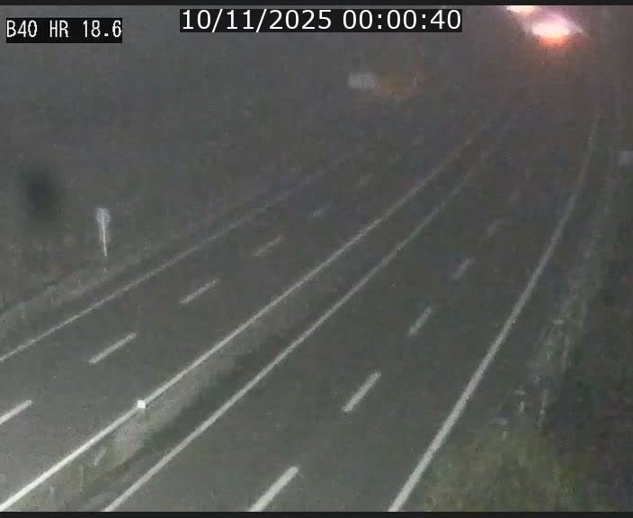Webcam sur la route de liaison entre Micheville et Esch-Belval à la frontière entre le Luxembourg et la France. Vue orientée vers la Lorraine.