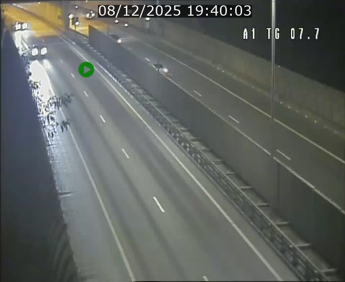 Traffic live webcam Luxembourg Kirchberg - A1 direction Luxembourg-ville - BK 7.7