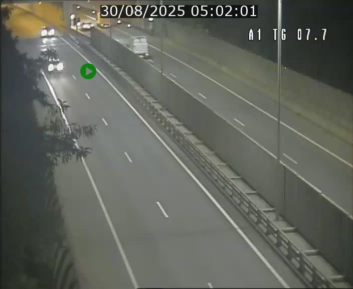 Traffic live webcam Luxembourg Kirchberg - A1 direction Luxembourg-ville - BK 7.7