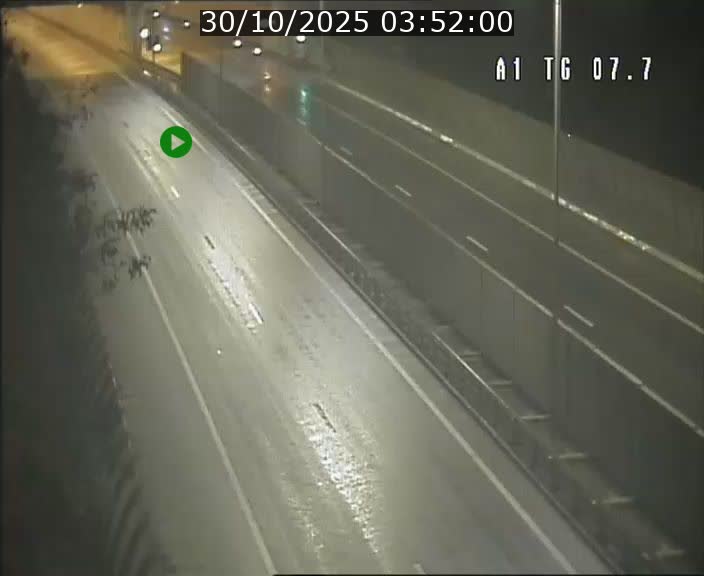Traffic live webcam Luxembourg Kirchberg - A1 direction Luxembourg-ville - BK 7.7