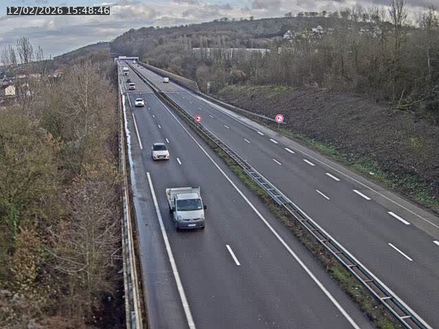 Caméra autoroute France - A30, Hayange direction Metz