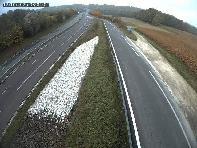 Webcam trafic à la Houpette, sur la Nationale 4 (N4) dans la commune de Rupt-aux-Nonains